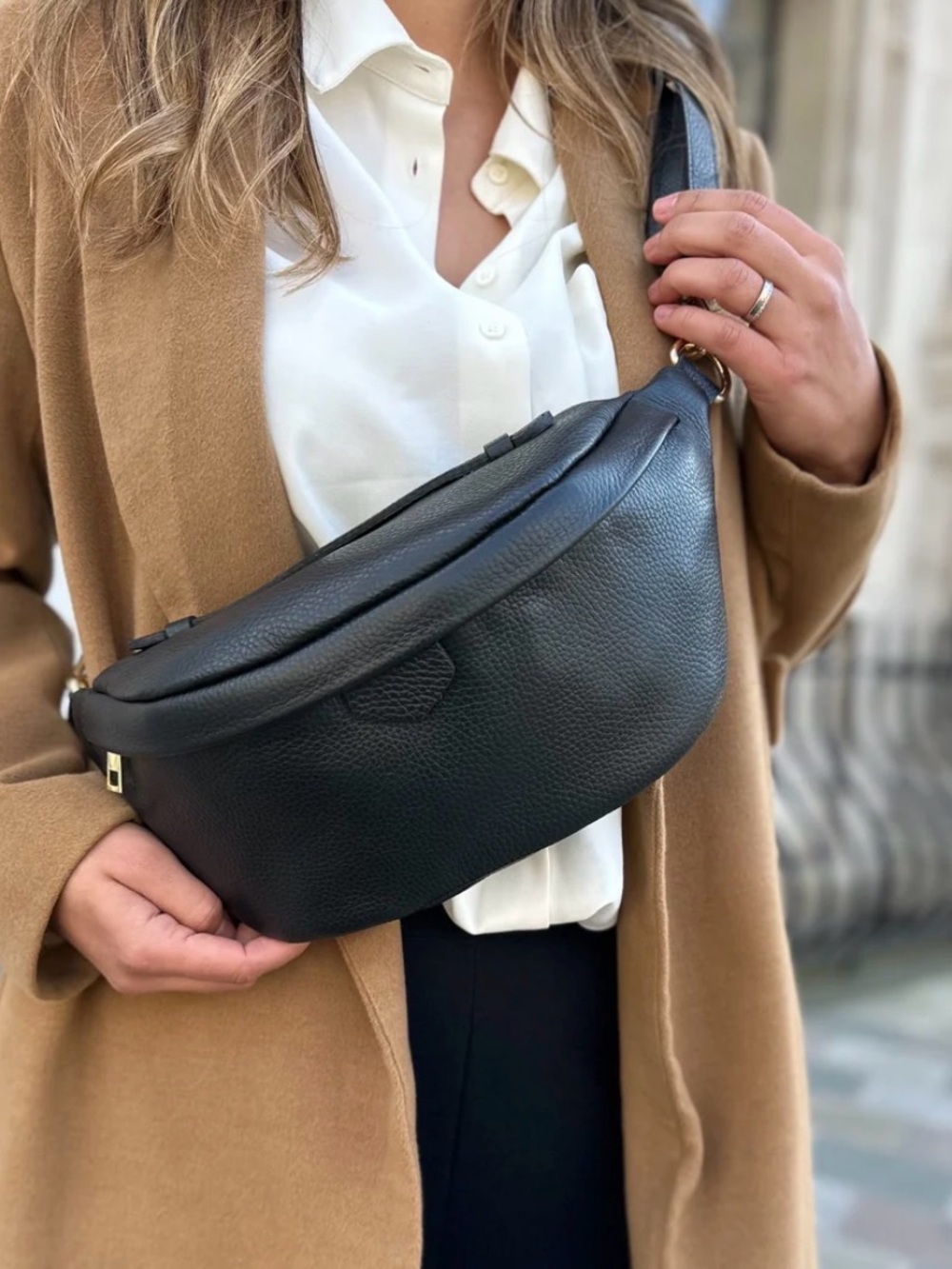 Leather Crossbody/Belt Bag - Picture 7 of 7